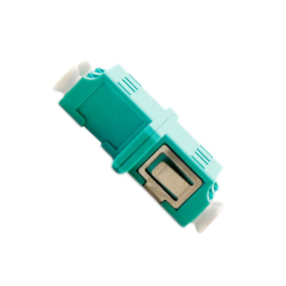 LC/UPC Multimode Duplex Adapter (Aqua)